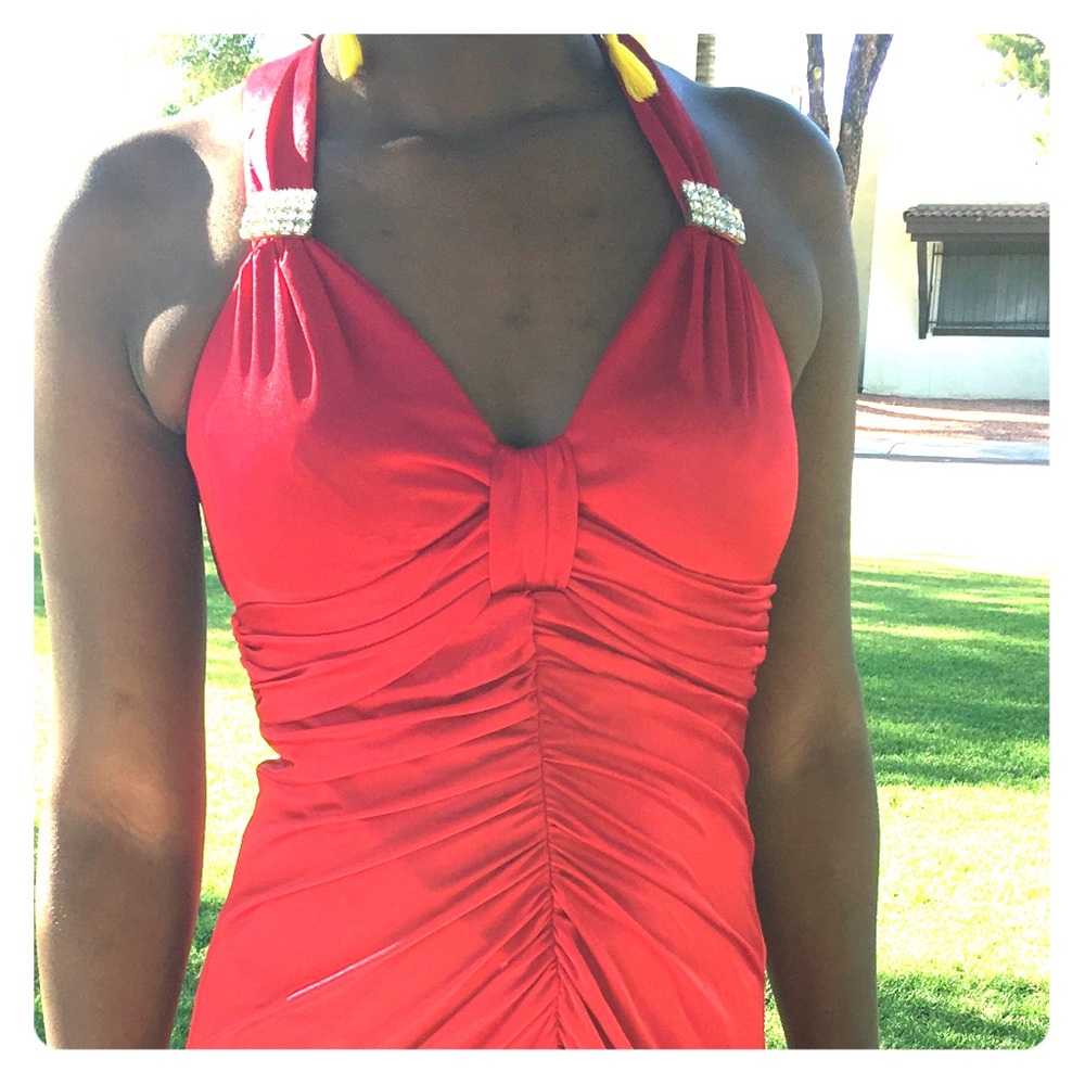 Red Masquerade Gown